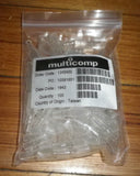 6.4mm Female Spade Terminal PVC Covers (Pkt 100) - Part # 1346450
