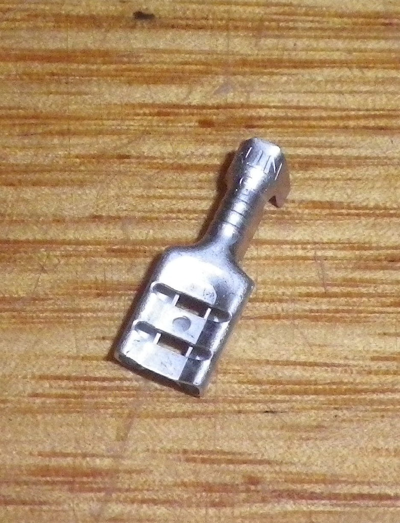 Bare Uninsulated Female 4 8mm Spade Terminals Pkt 100 Part QCB1 bare-uninsulated-female-4-8mm-spade-terminals-pkt-100-part-qcb1