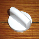 Chef White Stove Control Knob - Part # 0019008142