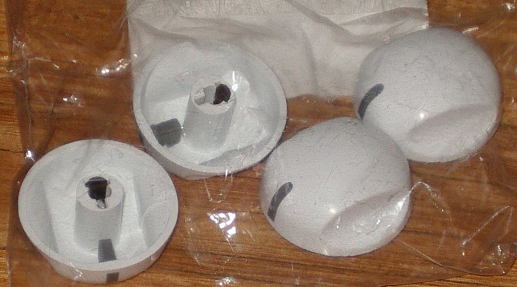 Westinghouse White Stove Control Knobs (Pkt 4) Part 0019777850 Allfix Electrical