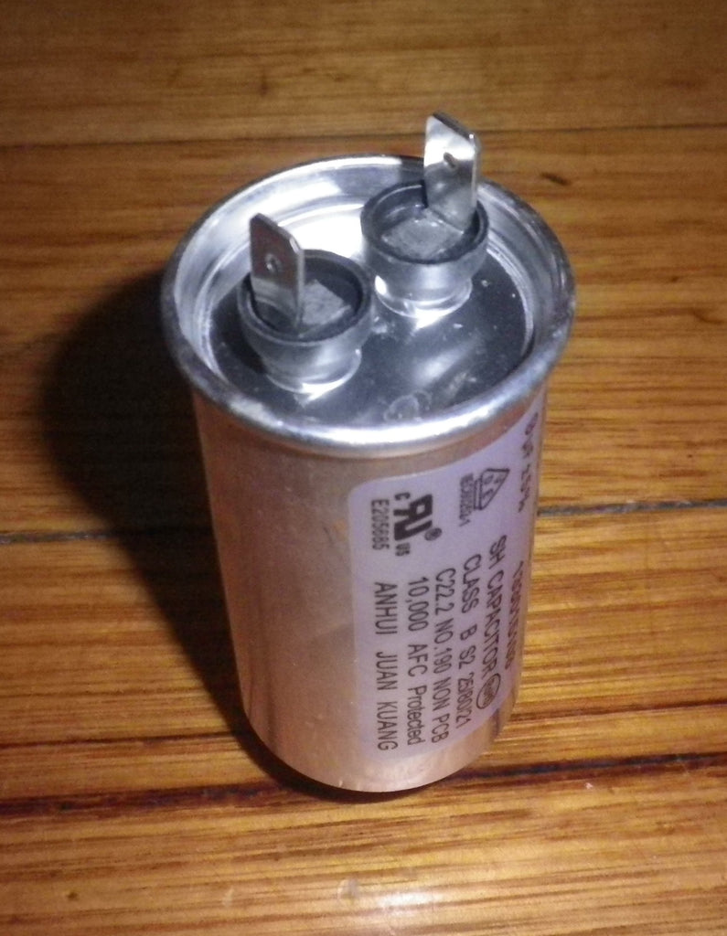 Electrolux Simpson Westinghouse Dryer Run Capacitor – 8uF 2 Pin 0588400004 125653961