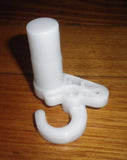 Electrolux EQE French Door Fridge White RH Door Closing Hook - Part # 140150401010