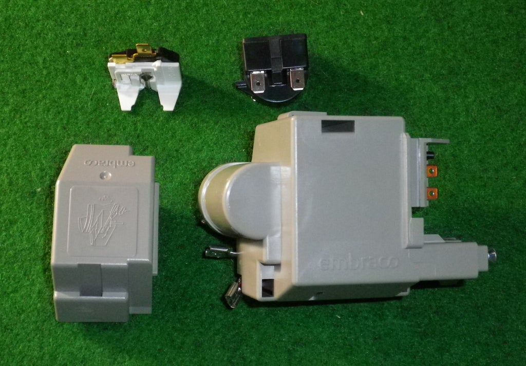 Embraco EMB66CLC Fridge Compressor PTC Start Relay & Overload Part