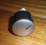 Bosch HNB Series Push to Retract Oven & Stove Knob - Inox Finish - Part # 176095