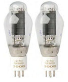 Electro Harmonix Matched Pair Gold 300B Audio Output Valves - Part # 300B-EH-PL