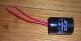 3.1uF 450Volt Motor Run Capacitor with Wires - Part # 3.1SMR450