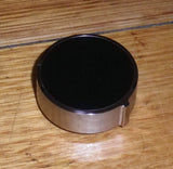 Electrolux EHG953BA Black Glass & Chrome Cooktop Control Knob - Part # 3055890010