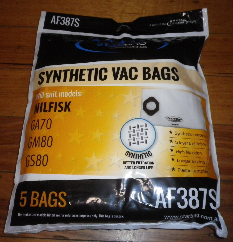 10 Sacchetti Per Aspirapolvere Nilfisk GA 90 / GA90 10 Sacchetti Per Aspirapolvere Nilfisk GA 90 / GA90