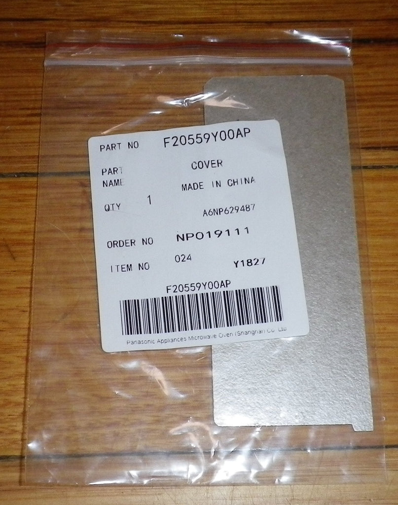 Panasonic Waveguide Cover Mica For Microwave Ovens Z20556W50XP Fits Ma Panasonic Waveguide Cover Mica For Microwave Ovens Z20556W50XP Fits Ma
