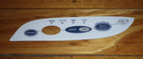 Fisher & Paykel Nautilus DW920 White Front Control Panel Decal - Part # FP521761