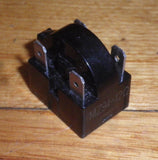 Fridge Compressor Motor PTC Start Relay - Part # MZ94-12 12Ω, 4 Terminals