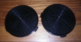 AR610CF Compatible Rangehood Round Charcoal Filter (Pkt 2) - Part # ULX253