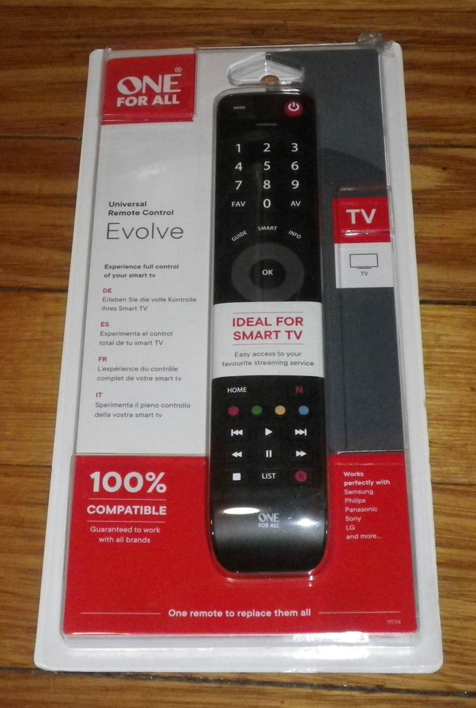 ONE FOR ALL EVOLVE (SMART)TV - Télécommande
