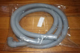 2.5metre Washing Machine Outlet Hose with Rightangled Elbow 21mm - Part # W064