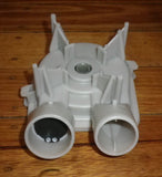 Late Model Whirlpool Plastic Drain Pump with Large Outlet - Part # WA3363892A, LP121