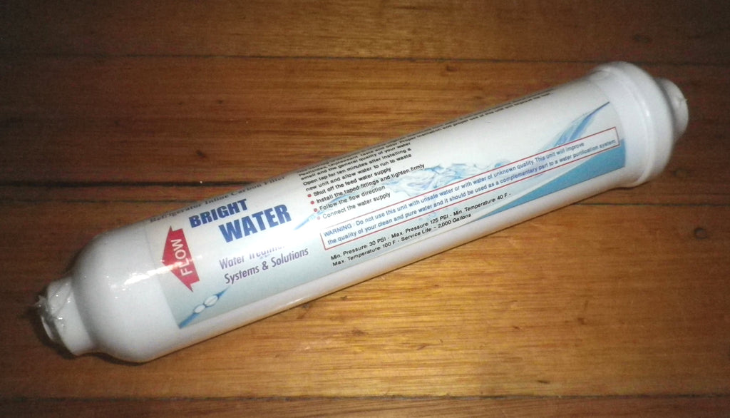 Universal Inline Refrigerator Water Filter Part WF101 Allfix