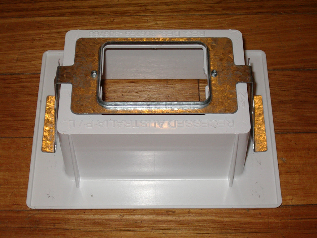 Recessed Australian Mains Power Outlet Mounting Bracket Part RECWP