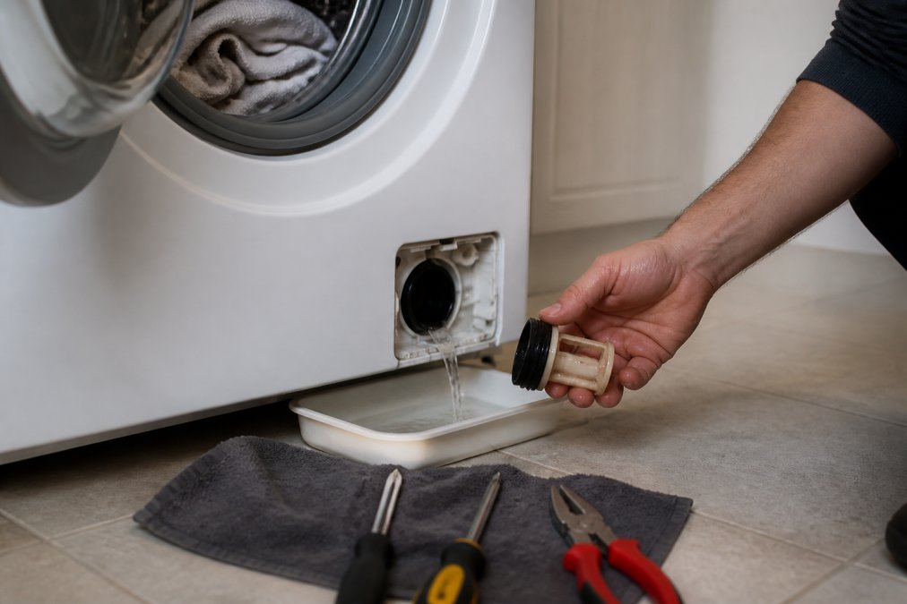 How to Fix a Washing Machine Not Draining: 7 DIY Fixes