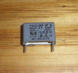 0.068uF 275VAC X2 Mains Suppression Capacitor - Part # .068MKPX2-275