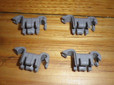 Bosch SMS, SMU, SMV Series Dishwasher Lower Basket Tyne Clips - Part # 10014092