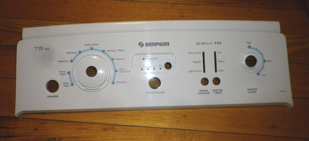 Simpson Eziset 22S750N Front Panel Escutcheon - Part # 119601410 ...