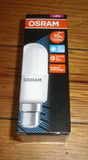 Osram LED Daylight Stick Globe 10Watt BC 1100-lumens - Part # 128804
