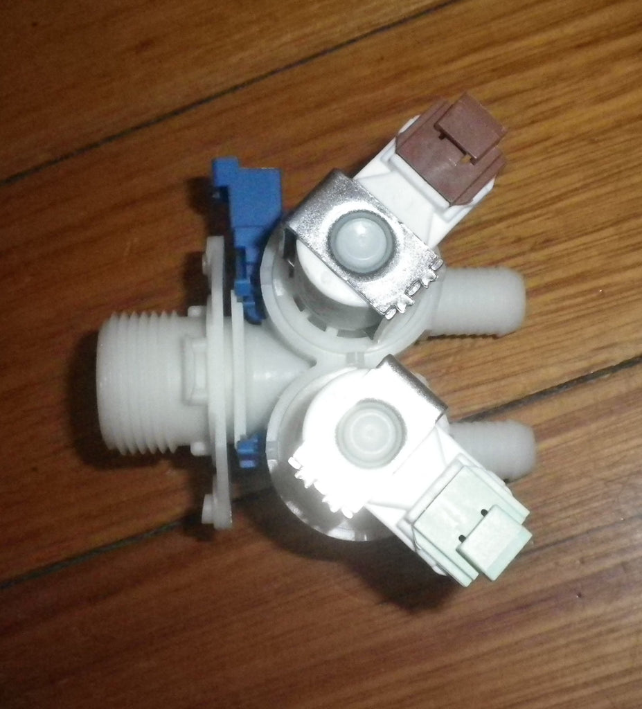 Dual Inlet Valve with Flowmeter suits AEG LWX9A9613C Washer Dryer Pa