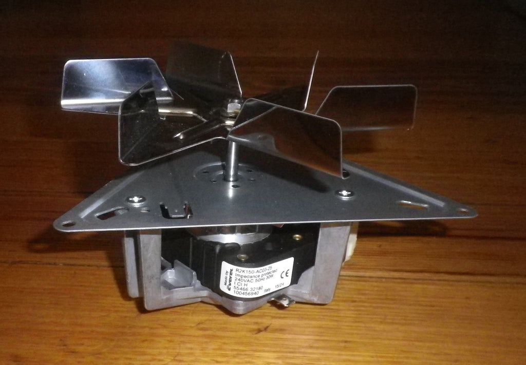 Genuine Early St George Fan-Forced Oven Fan Motor with Blade & Long Sh ...