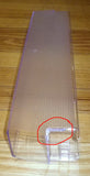 Slightly Damaged Westinghouse, Kelvinator Fridge Shallow Door Bin Shelf - Part # 140008048021D