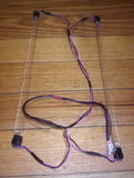 Used Westinghouse WBE4300SB Fridge Compartment Light Assembly - Part # 1448779