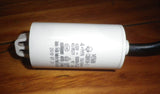 Used Westinghouse 4uF 400Volt Motor Run Capacitor with Wires & Clip - Part # 1448816
