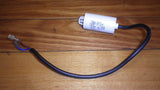 Used Westinghouse 4uF 400Volt Motor Run Capacitor with Wires & Clip - Part # 1448816