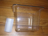 Used Westinghouse WBE4300SB Ice Cube Storage Bin with Scoop - Part # 1451613 & 1451633