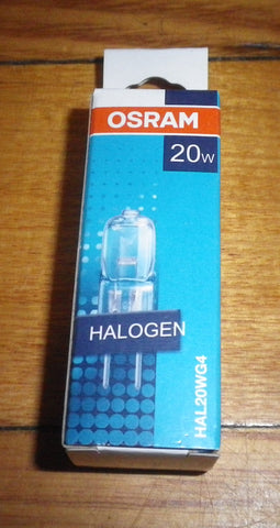 Osram 20Watt 12Volt Halogen Wedge Globe with G4 Base - Part # 276964