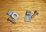 Used Hoover Apollo Dryer Door Switch Mounting Screws & Clips - Part # 34675402