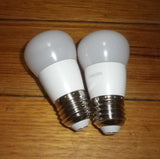 Philips LED Warm White Globe 5Watt ES Fancy Round (Pkt 2) - Part # 374355