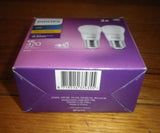Philips LED Warm White Globe 5Watt ES Fancy Round (Pkt 2) - Part # 374355