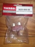 4 Position 1/4" D-Shaft Oven Select Switch - Part # 3820-806-00