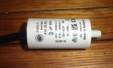Ducati 3uF 450Volt Motor Run Capacitor with Wires - Part # 4.16.10.03.14