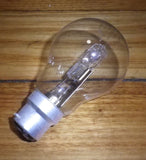 Osram 57Watt 240Volt BC Fancy Round Halogen Globe - Part # 403339