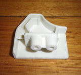 Chef Short White Righthand Oven Handle End - Part No. 41044