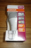 Osram LED Warm White Classic Globe 13Watt BC B22d 1521-lumens - Part # 412538