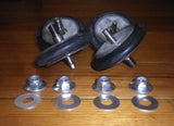 LG Condensor Dryer Drum Rollers (Pkt 4) - Part # 4581EL2002L