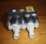 LG 10mm Straight Through WV10-1410B/W Dual 12volt Inlet Valve - Part # 5221EN1005N