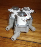 LG WV7-1409W Triple Outlet 10mm Straight Inlet Valve - Part # 5221ER1003U