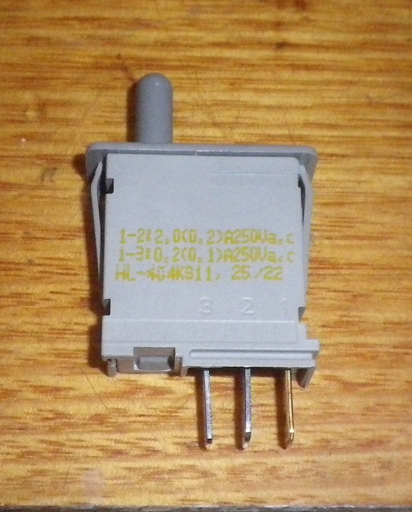 Bosch Fridge Fan/Light Switch, Single Button, 3 Terminals - Part # 613 ...