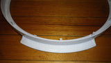 Bosch, Siemens White Dryer Door Outer Trim Ring suits WT46W39A - Part # 706184