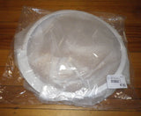 Bosch, Siemens White Dryer Door Outer Trim Ring suits WT46W39A - Part # 706184