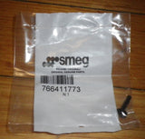 Smeg Black Oven Clock Button - Part # 766411773