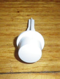 Asko Momentary DPST Pushbutton Switch & White Knob - Part # 8061877